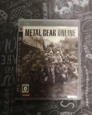 Metal Gear Online Sony Playstation 3 PS3 Japan ver KONAMI