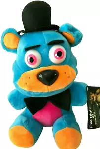 GROß Blau Neon Freddy Plüsch 16 Zoll FNAF Five Nights at Freddy's Plüschtier Neu - Bild 1 von 3