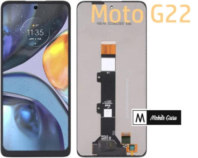 Für Motorola Moto G22 Display Full LCD Einheit Touch Reparatur Schwarz DU - Bild 1 von 3