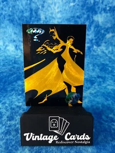 Batman Forever Metal # 3 of 10 Batman & Robin SINGLE Chase Card by Fleer 1995 - Picture 1 of 2