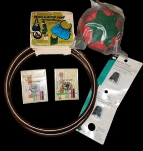 SEWING NOTIONS Supplies Vintage NEW And More Bundle Craft Lot Grandmacore Junk - Imagen 1 de 11