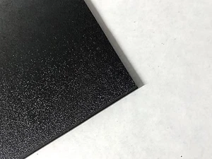 Hojas de plástico negro ABS que elijas la talla 1,2,4,8 paquete opciones 1 lado texturizado - Imagen 1 de 5