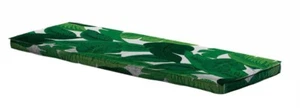 Outdoor Bench Cushion Seat Lounge Set Patio Chair UV & Water Resist - Green Leaf - Picture 1 of 2
