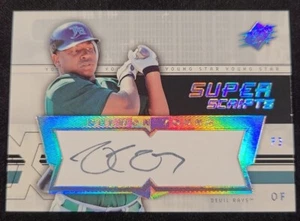 Delmon Young 2004 Upper Deck SPx AUTO SUPER SCRIPTS Card SU-DY Devil Rays - Picture 1 of 5