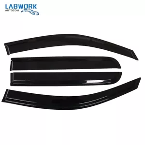 For 05 06-2015 Toyota Hilux Window Visors Weathershields Weather Shields 4PCS - Picture 1 of 14