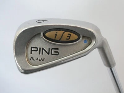 Ping i3 Blade # 6 Iron - PING JZ Steel Shaft - Blue Dot ~USED~ - Image 1 of 4