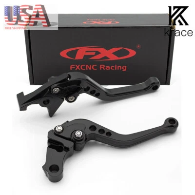 CNC Brake Clutch Levers Set For YZF R6 Yamaha 2005 2006 2007 2008 2009 2010-2016 - Image 1 of 4