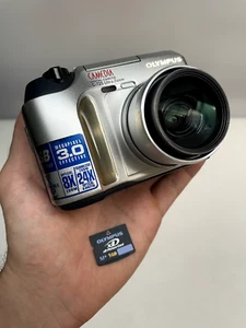 Olympus Camedia C-725 3.0MP Digital Camera w/ 1GB xD-Picture Card - Working - Picture 1 of 12