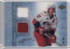 2007-08 Upper Deck Ice Frozen Fabrics PETG Patch /25 Eric Staal #ES Patch