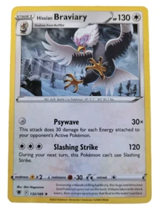 Hisuian Braviary 132/189 Rare Astral Radiance Pokemon Sammelkarte (A3 - Bild 1 von 2