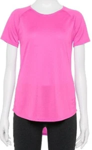 Women's Tek Gear Core Crewneck Tee Workout Gear Size: Large, Pink NWT FreeShippi - Picture 1 of 3
