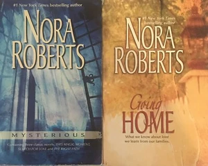 lot (2 sc/6 classic stories) NORA ROBERTS Mysterious + Going Home - Foto 1 di 3
