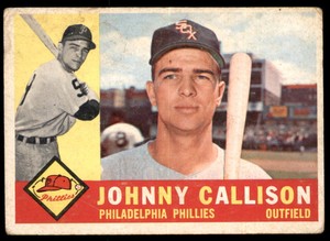 1960 Topps #17 Johnny Callison VG