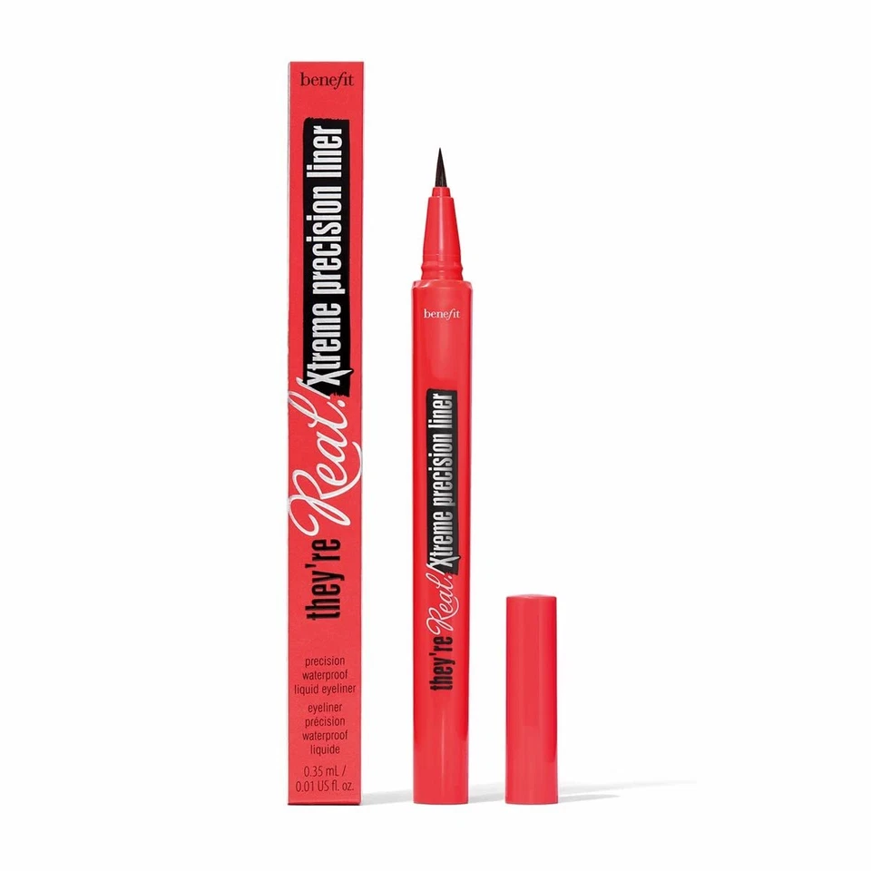 Delineador de ojos Benefit Theyre Real Xtreme Precision Xtra negro 001 fl oz paquete de 1 Foto 1 de 1