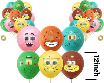 LANASPARTY SPONGEBOB balloon birthday party supplies favor centerpiece decoration event