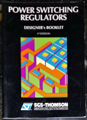 USADO 1993 SGS-Thomson Power Switching Regulators Designer’s Booklet - Imagem 1 de 4
