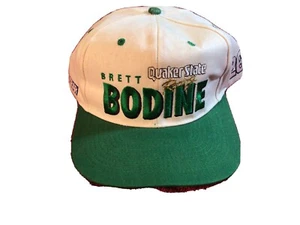 Vintage Nascar Quaker State Racing Snap Back Truckers Hat Brett Bodine #26 - Picture 1 of 6