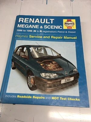 RENAULT MEGANE HAYNES MANUAL 1996 TO 1997 (N to R reg) PETROL & DIESEL - Image 1 of 4