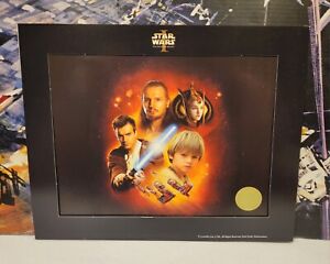 Star Wars I The Phantom Menace 8"x10" Lithograph KB Toys Promo Exclusive 2000