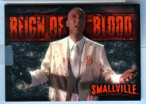 2002 SMALLVILLE SEASON 1 Chase Card CL1 REIGN OF BLOOD Inkworks DC Lex Luthor