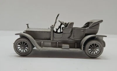 Rolls Royce 1909 Silver Ghost,  Pewter The Danbury Mint. - Image 1 of 4