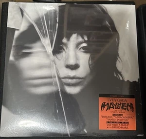 Lady Gaga Mayhem VINYL SIGNED INSERT Indie Record Store Exclusive In Hand SEALED - Picture 1 of 1