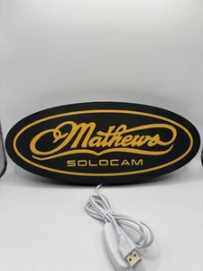 Mathews Solocam - Light Up LED Sign - Picture 1 of 7