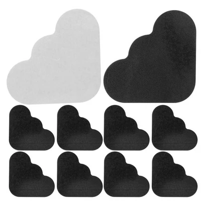  10 Pcs Rug Sticker Gripper Carpet Corner Grips Removable Stickers - Image 1 of 4