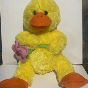Crisha Playful Plüsch gelbe Ente 2008 groß - Bild 1 von 8