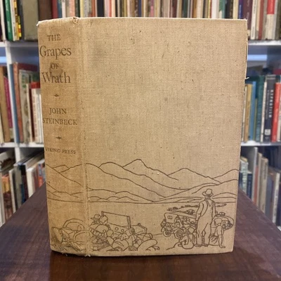 Vintage 1939 THE GRAPES OF WRATH by John Steinbeck, 1st Edition - Image 1 of 4