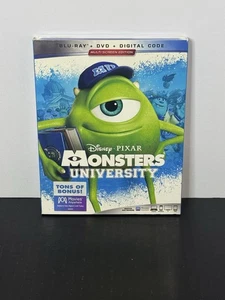 Monsters University (Blu-ray/DVD/Digital, 2013) Disney Pixar Slipcover NEW - Bild 1 von 5