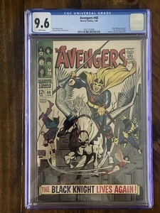 Avengers #48 Marvel 1968 CGC 9.6 Magneto Toad primera aplicación (nuevo) Black Knight - Imagen 1 de 2