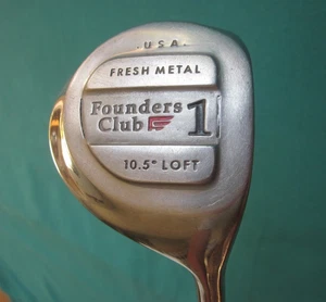 Founders Club Fresh Metal USA 10.5° Driver ALDILA  HM 40 Graphite Right Hand - Picture 1 of 8