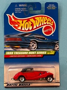 Hot Wheels 1999 Treasure Hunt Series Mercedes 540K Limited Edition #1 of 12 - Picture 1 of 8