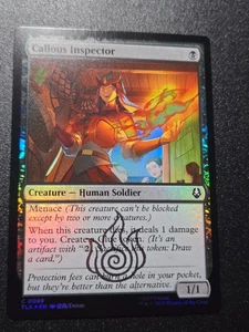 Callous Inspector Foil 89 Avatar The Last Airbender Magic the Gathering 000058 - Bild 1 von 2