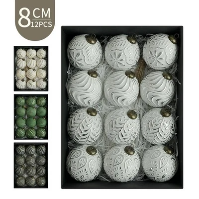 Antique Christmas ball decorations; D8R6 - Image 1 of 4