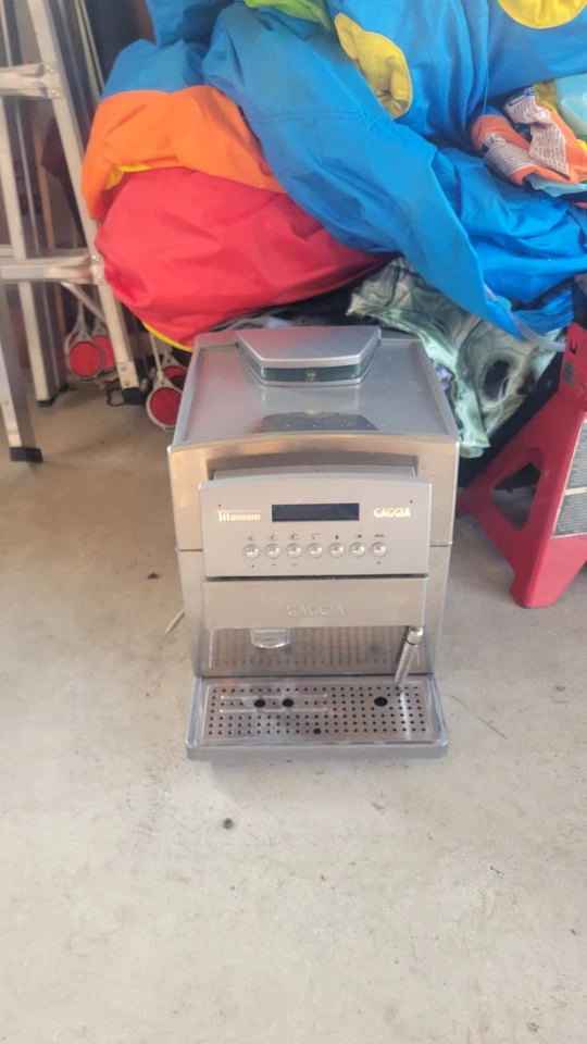 Gaggia Titanium Parts Only As Is - Image 1 of 1