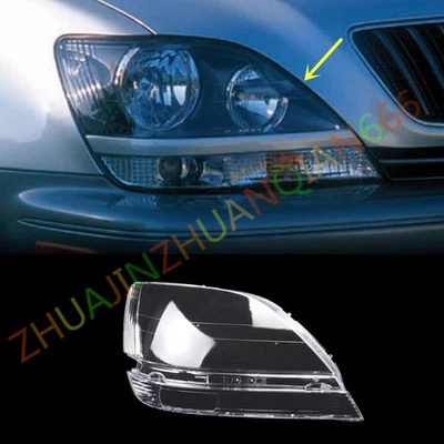 For Lexus RX300 1999-2003 Right Side Headlight Clear Lens Cover +Sealant Glue - Image 1 of 4