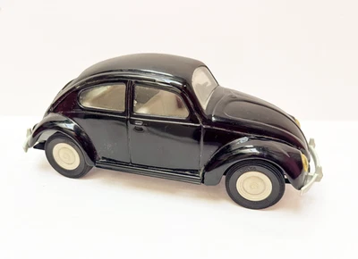 VINTAGE Tonka V W Beetle Bug- Black Pressed Steel - Image 1 of 4