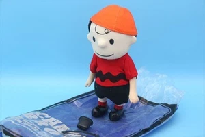 1960s Peanuts Charlie Brown Pocket Doll Bag Vintage Snoopy Toy Rare Collectible - Picture 1 of 10