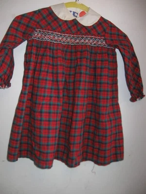 Vestido Vintage Polly Flinders Niñas Calado-T4 Foto 1 de 2