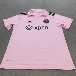 Inter Miami CF Shirt Herren 2XL Pink Messi 10 MLS Fußball Adidas Aeroready Trikot - Bild 1 von 12
