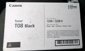 Original Canon T08 Black Toner Cartridge (3010C006) - Photo 1/2