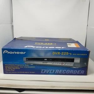 Pioneer DVD Recorder DVR-225-S w Original Box and Remote Tested Works - Picture 1 of 18