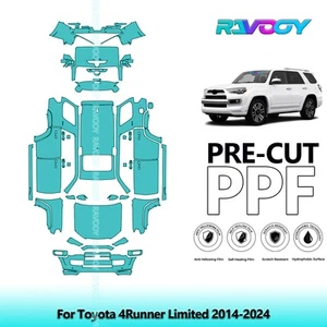 PreCut Paint Protection Film PPF For Toyota 4Runner Limited 2014-2024 - Picture 1 of 7