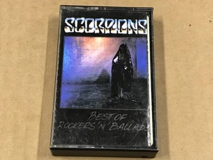 VTG 1989 Scorpions - Best of Rockers 'N' Ballads - Cassette Tape - Picture 1 of 5