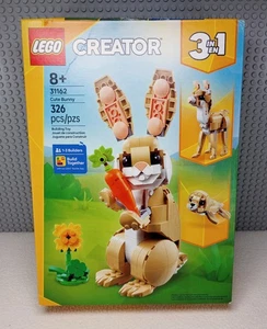 LEGO - 31162 - Cute Bunny - New / Factory Sealed - Creator - 3 In 1 - Ships Fast - Picture 1 of 10