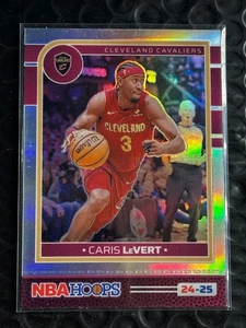 2024-25 Panini NBA Hoops - Caris LeVert #4 Silver Prizm Cleveland Cavaliers - Picture 1 of 2