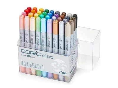 Too Copic Ciao Start 36color Set Multicolor Illustration Marker Pen sketch - Image 1 of 3