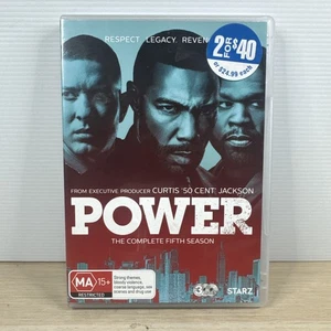 Power Complete Season 5 Fifth Series Five 50 Cent (DVD 3-Disc 2018) Region 4 - Picture 1 of 6